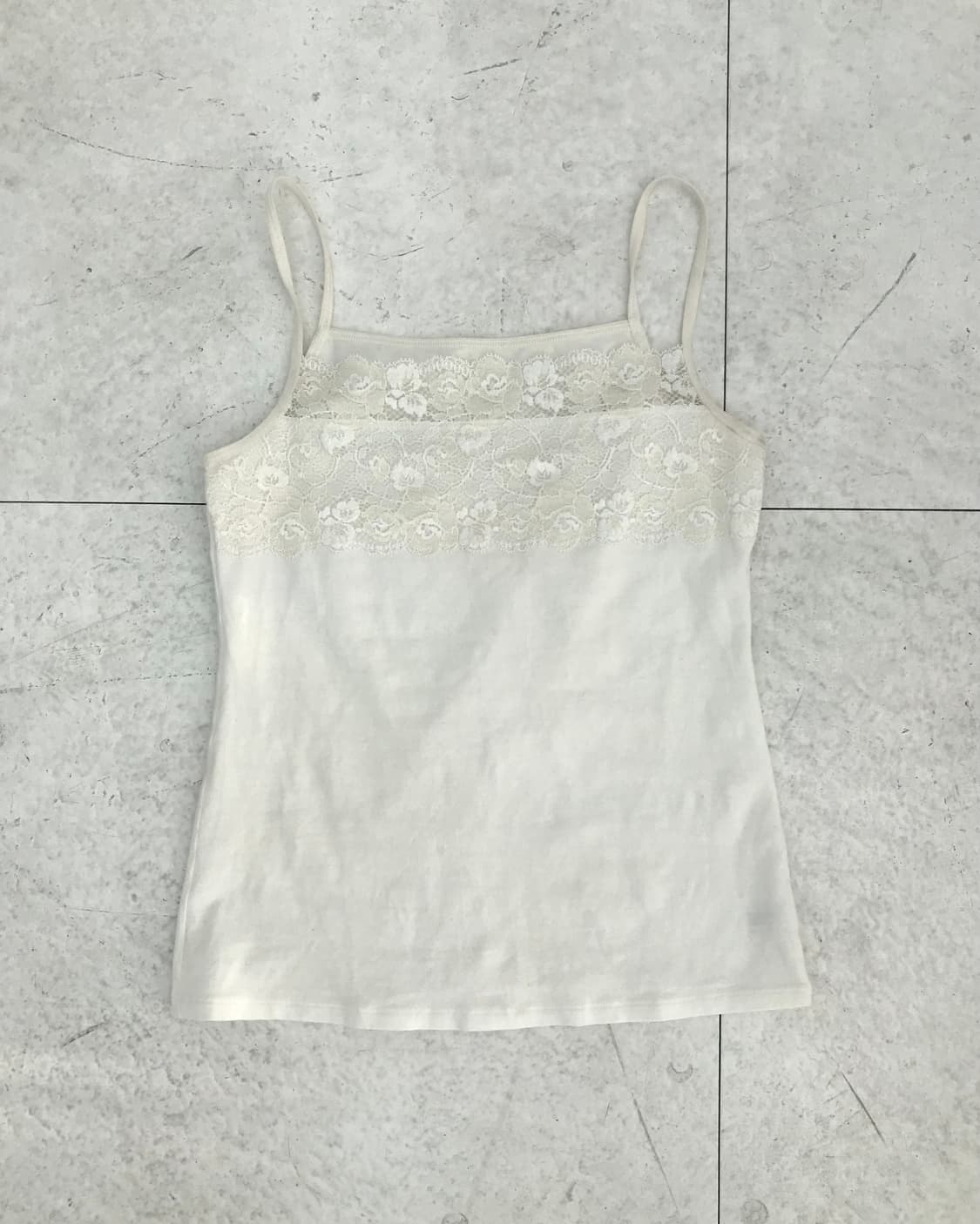 화이트 레이스 슬리브리스 상품이미지1