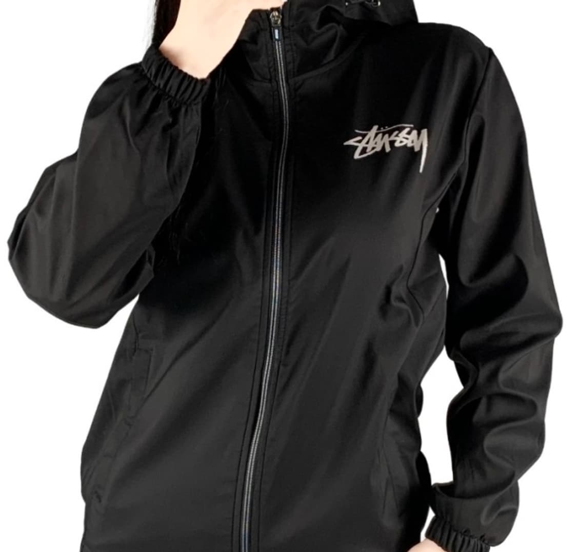 스투시 블랙 바람막이 후드 자켓 상품이미지1