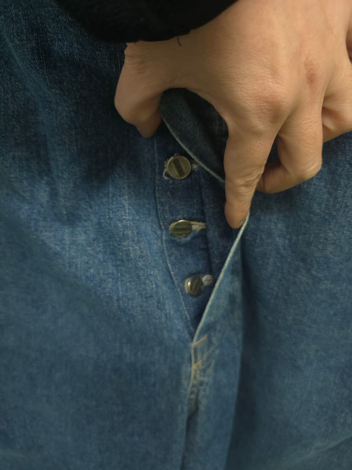 90s GUESS Vintage Denim Overalls 상품이미지3