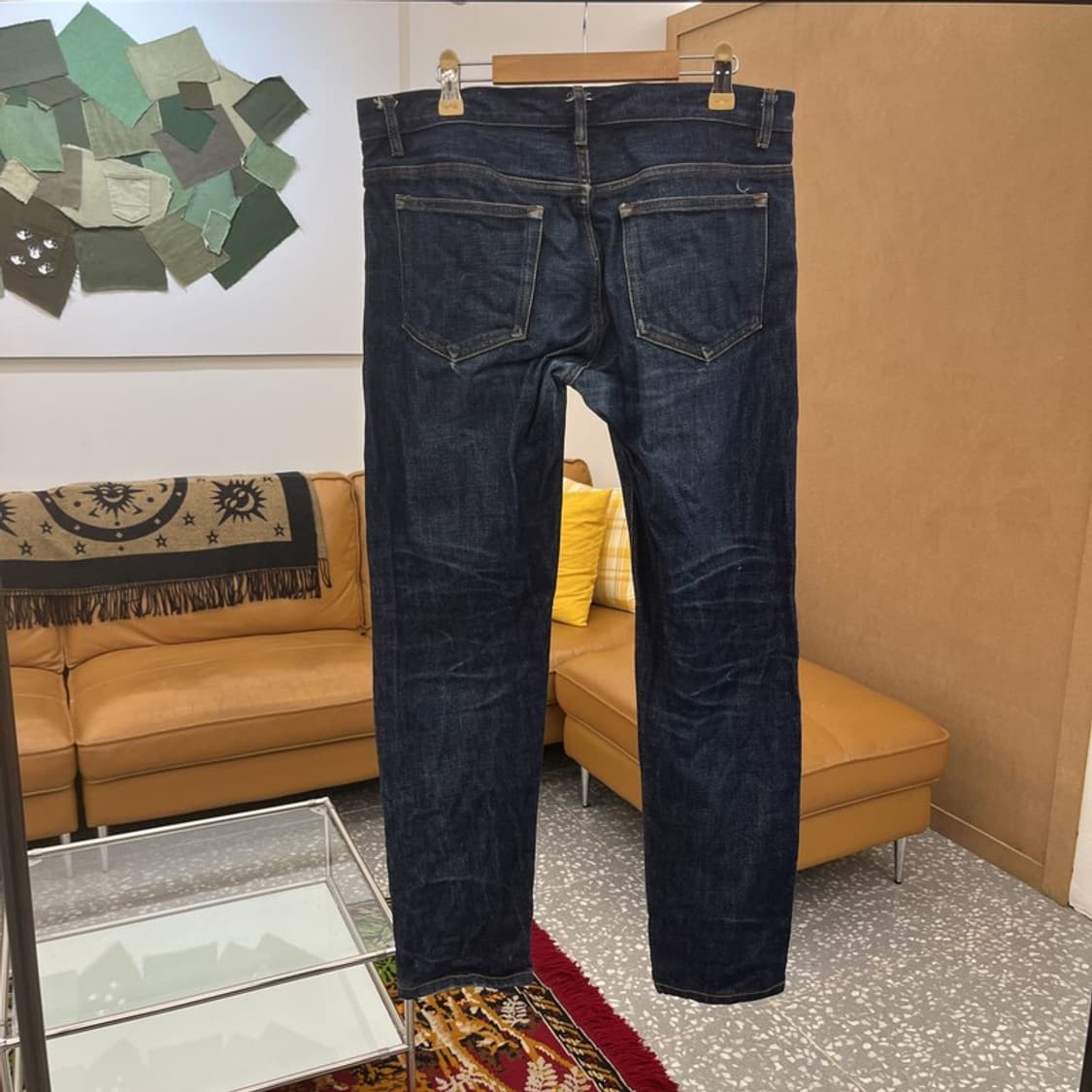 아페쎄 A.P.C 쁘띠 뉴 스탠다드 셀비지 청바지 30인치 C05872 상품이미지2