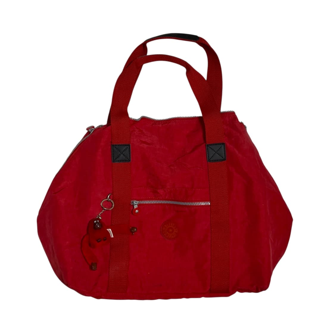 10s 키플링 Art 레드 보스턴백 상품이미지3