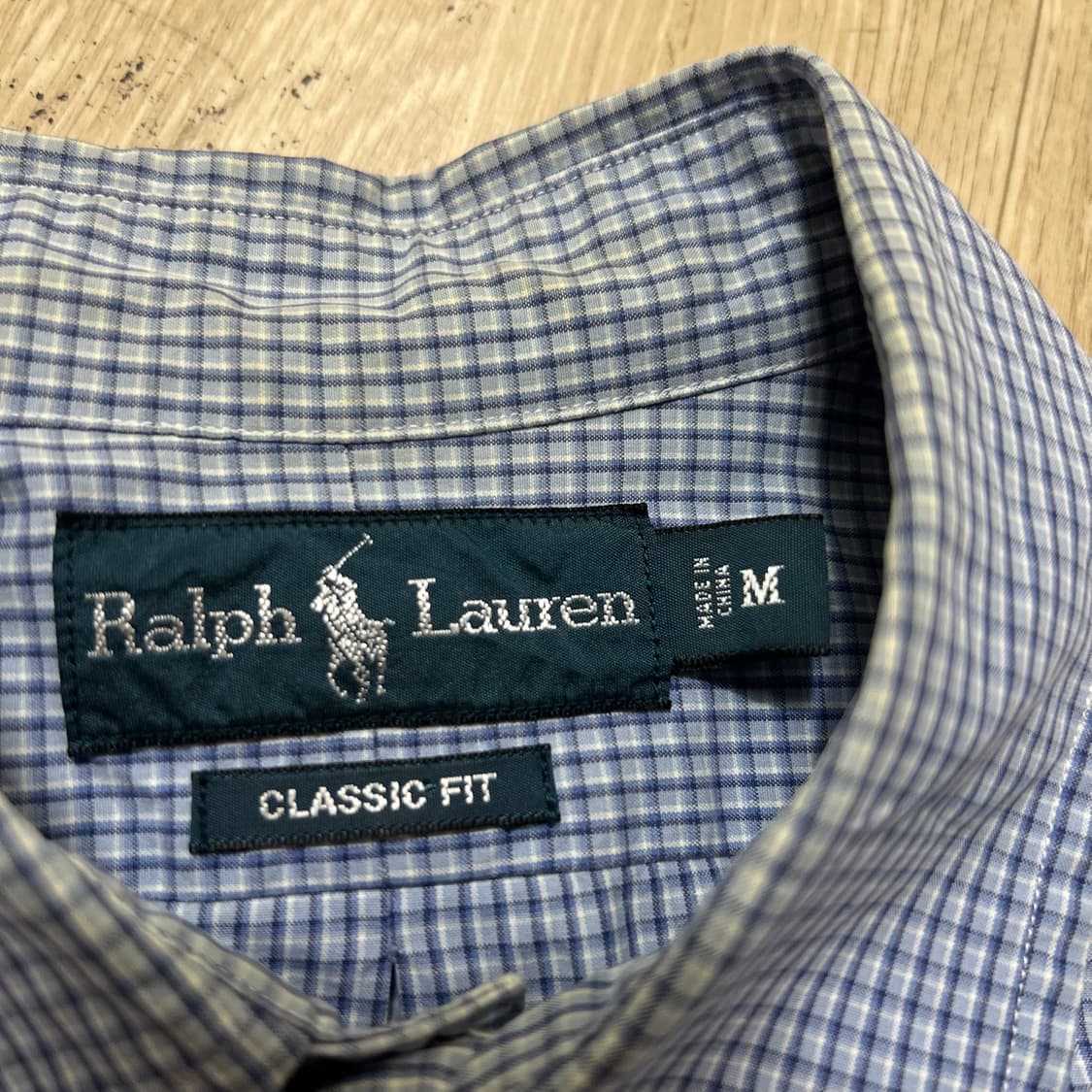 폴로 랄프로렌 버튼다운 체크셔츠 M/95  상품이미지4