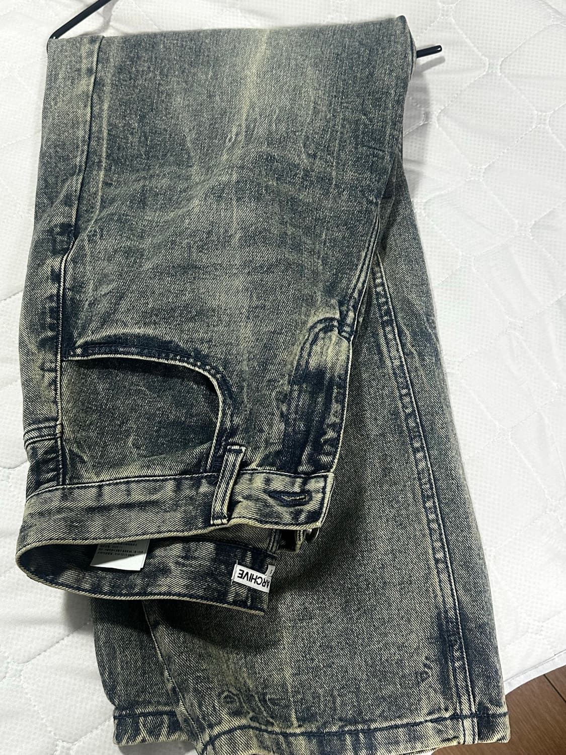 Reflect Curved Pants [Oil Blue] 상품이미지2