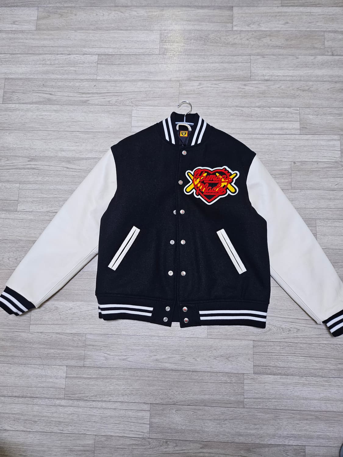 휴먼메이드 x 카우스 바시티 자켓(새상품) 상품이미지5