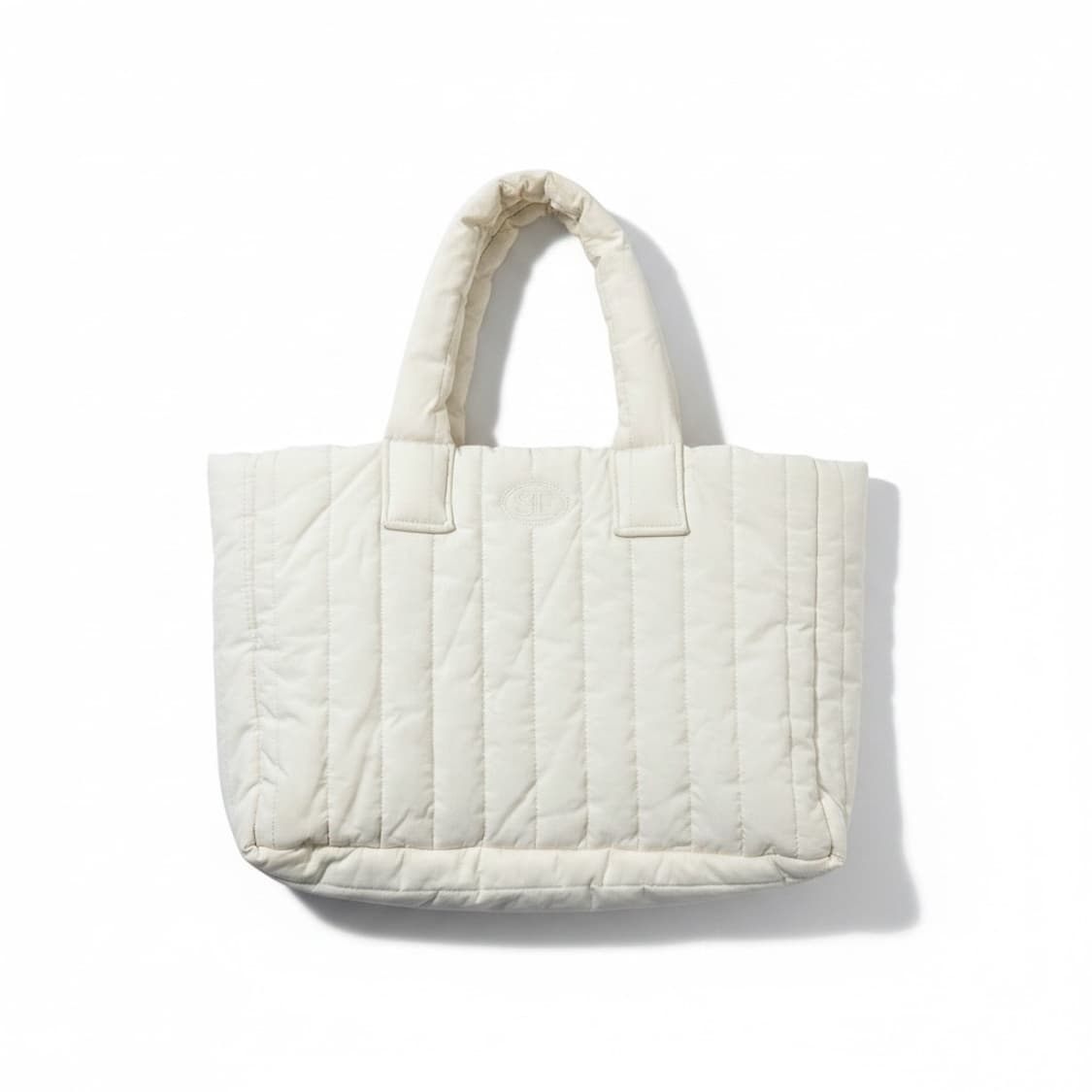 시엔느 패딩 토트백 아이보리 상품이미지1