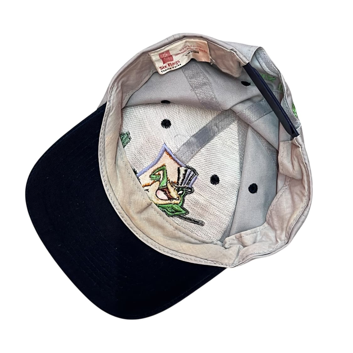 빈티지 90s Six Flags Looney Tunes 자수 캡 상품이미지2