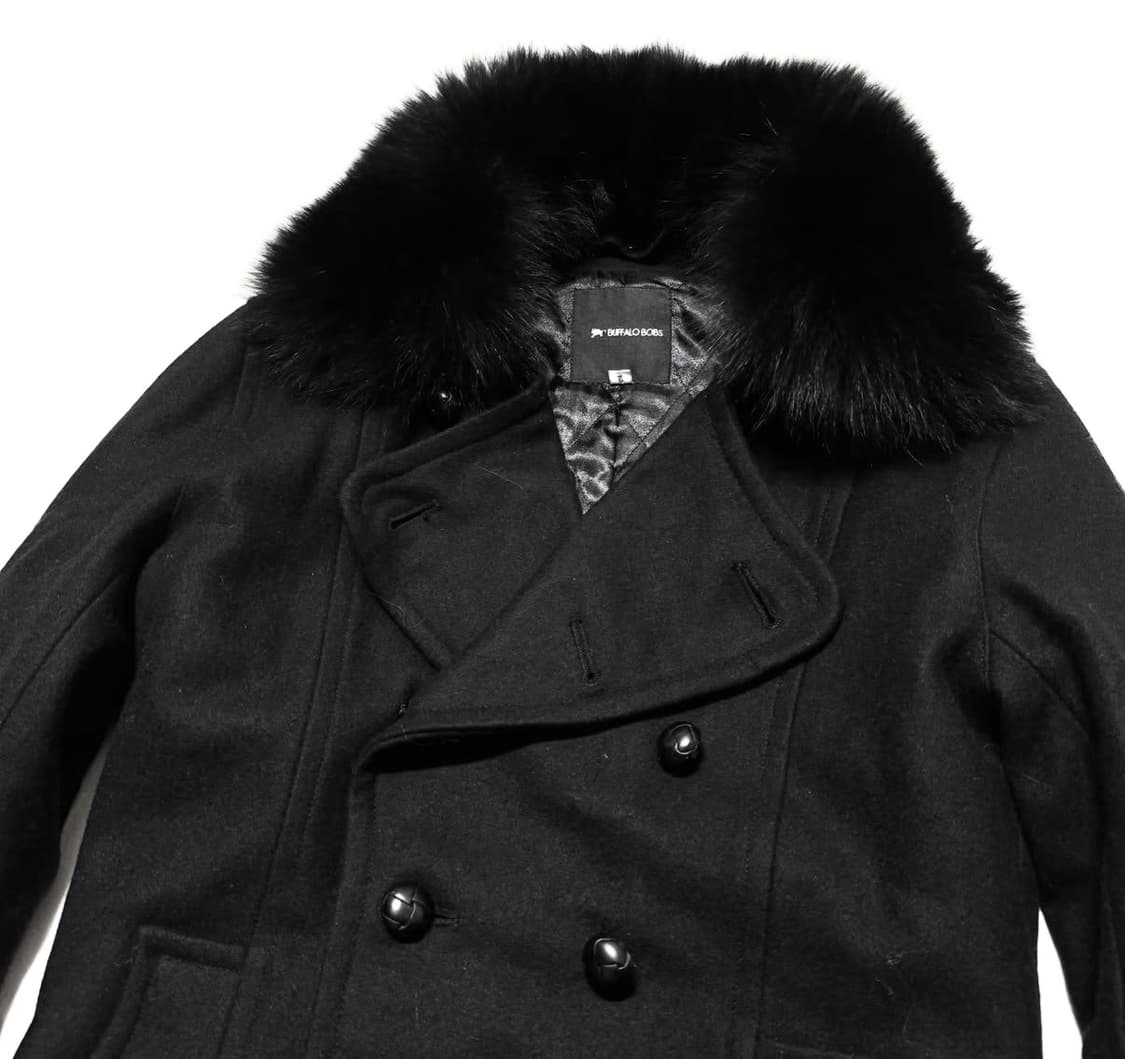 Buffalo Bobs - 퍼 칼라 피 코트 상품이미지3