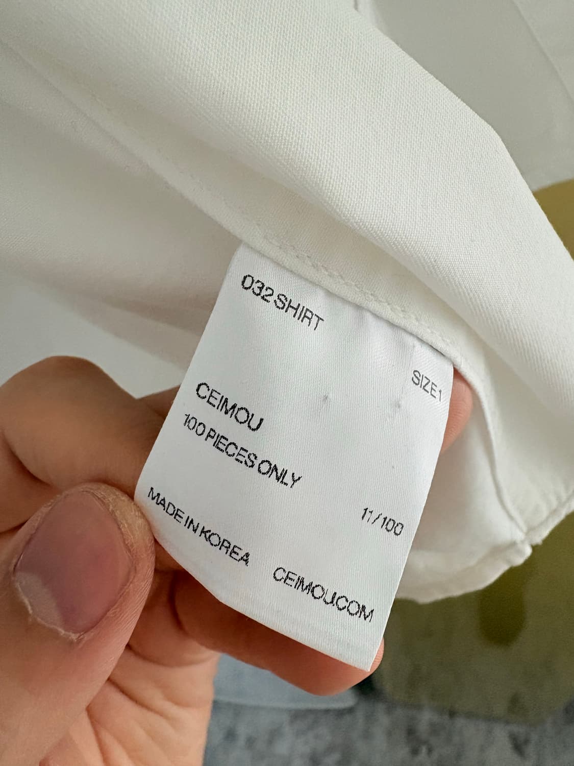 Ceimou shirt 1사이즈 상품이미지3