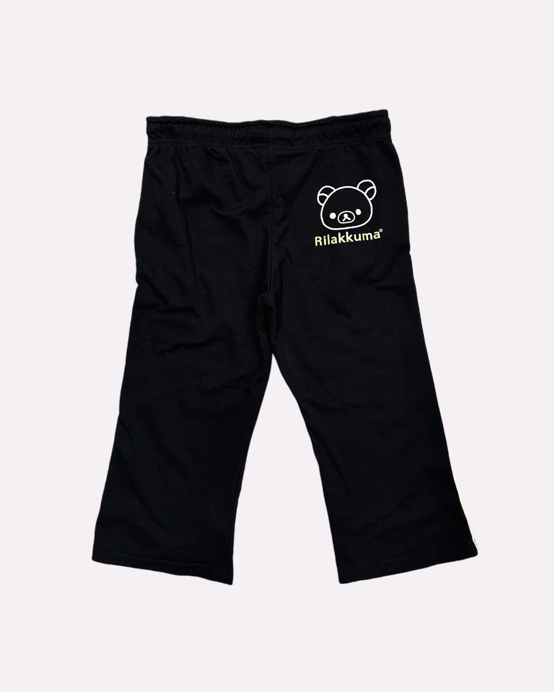 RILAKKUMA logo capri sweat pants 상품이미지4