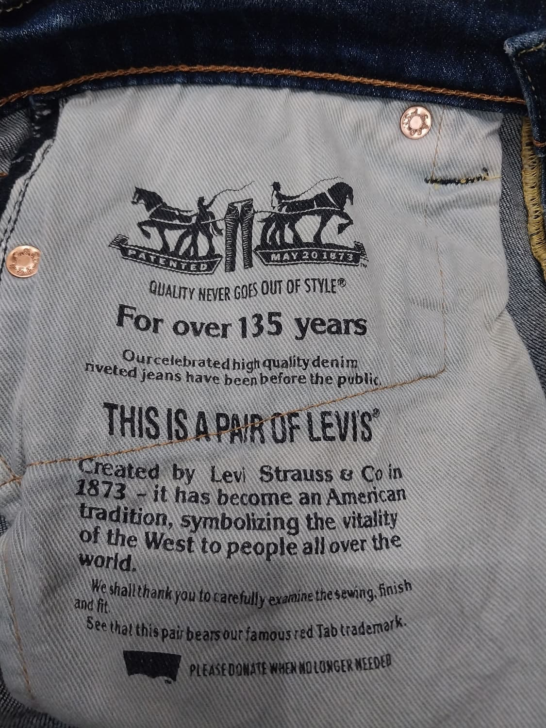 리바이스 511  데님팬츠   30/32 상품이미지5