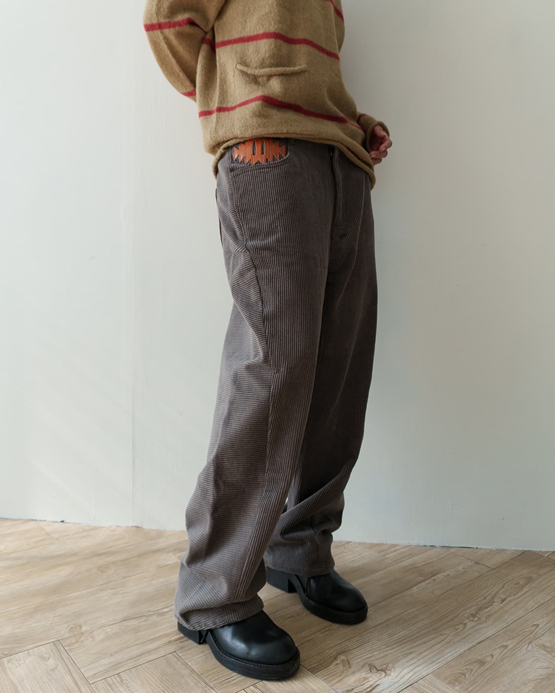 [무료배송] 카락터 코듀로이 팬츠 Wonky Corduroy Pants 상품이미지1