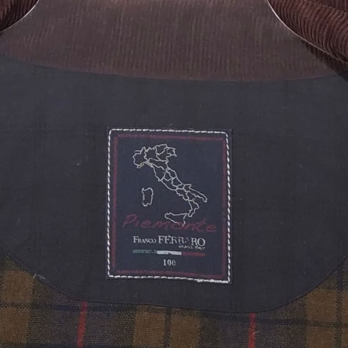 프랑코 페라로 피에몬테 레더 패치 헌팅 자켓 L 상품이미지6