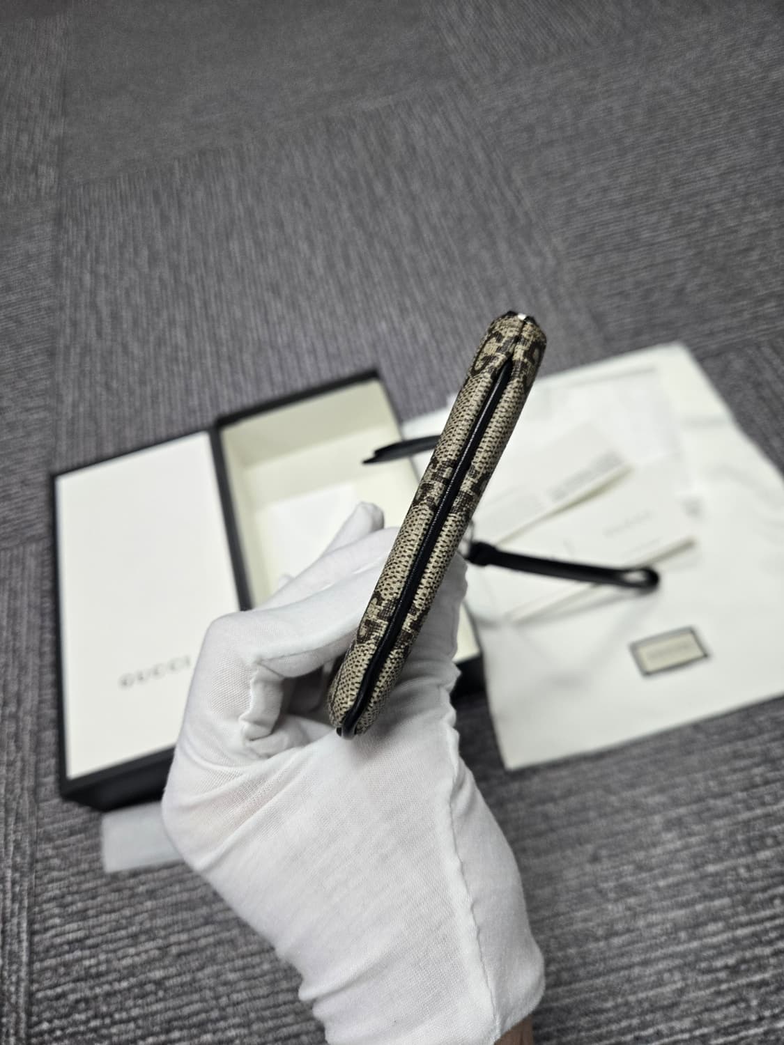 [특가][정품]구찌 미니 스네이크 클러치백 상품이미지4