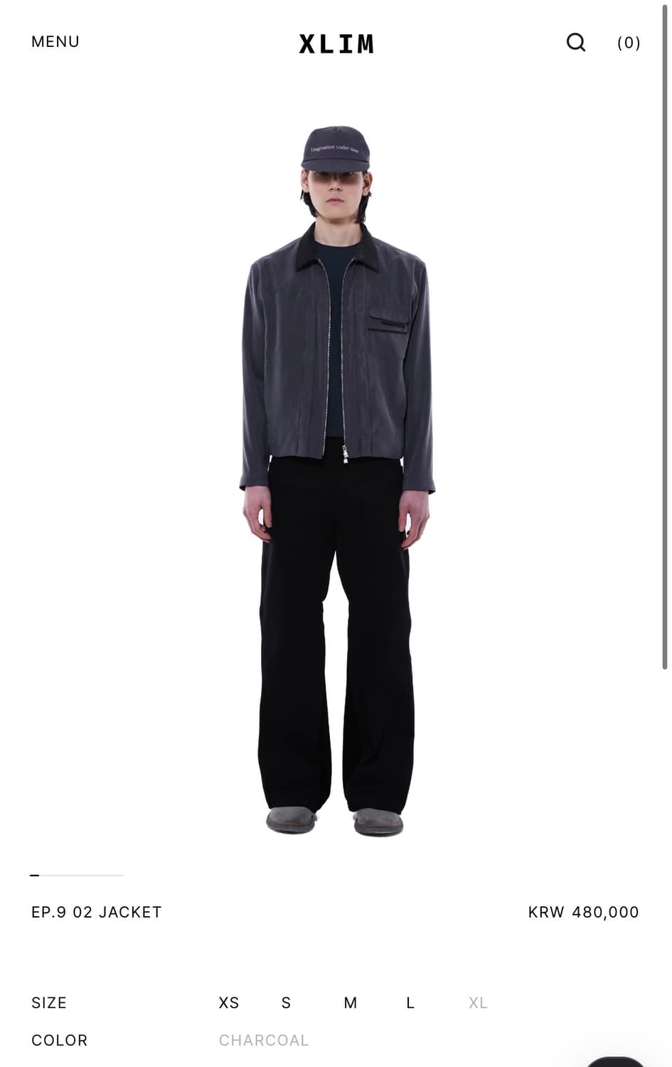 Xlim ep 9 02 자켓 m사이즈 상품이미지1