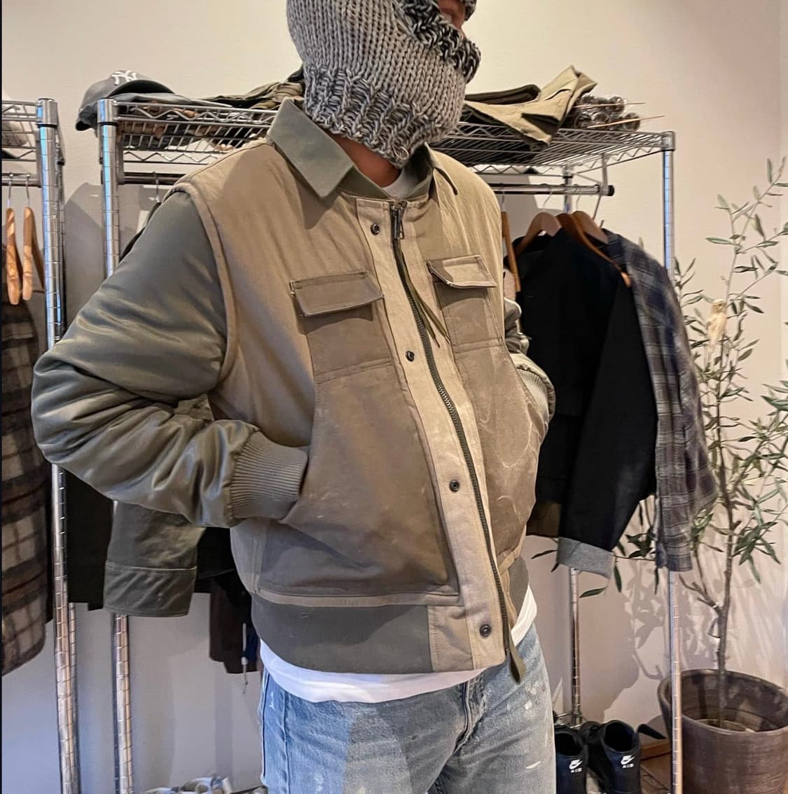 o.files ojardorf  MILITARY BOMBER 봄버 자켓 상품이미지1