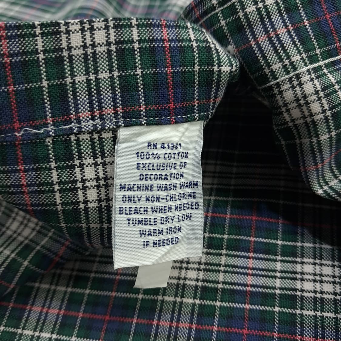 CN702 3XB 폴로 랄프로렌 모던블랙워치 타탄체크 긴팔 셔츠 남방 상품이미지6