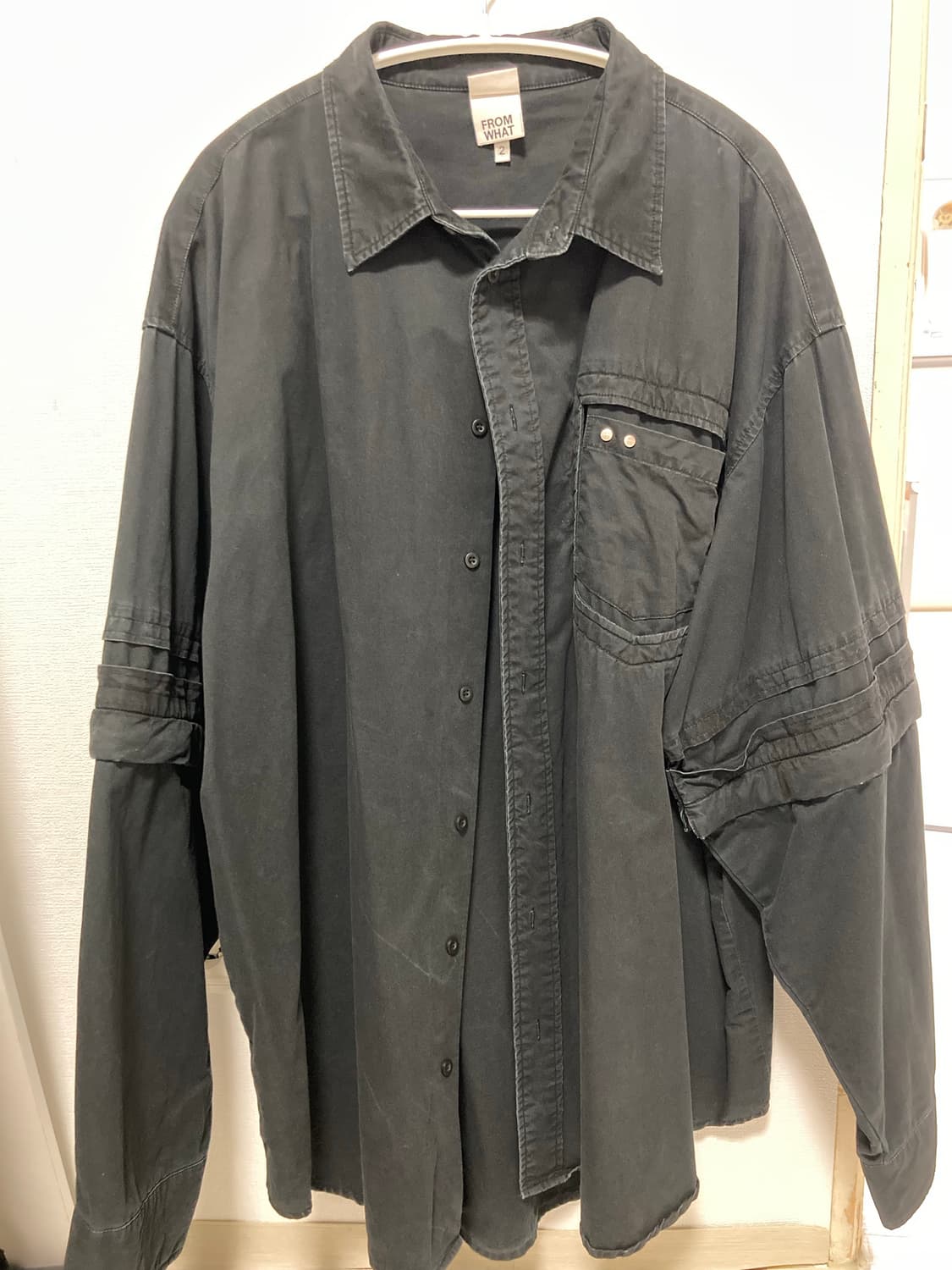 [2] 파아카이브 디테쳐블 셔츠 상품이미지2