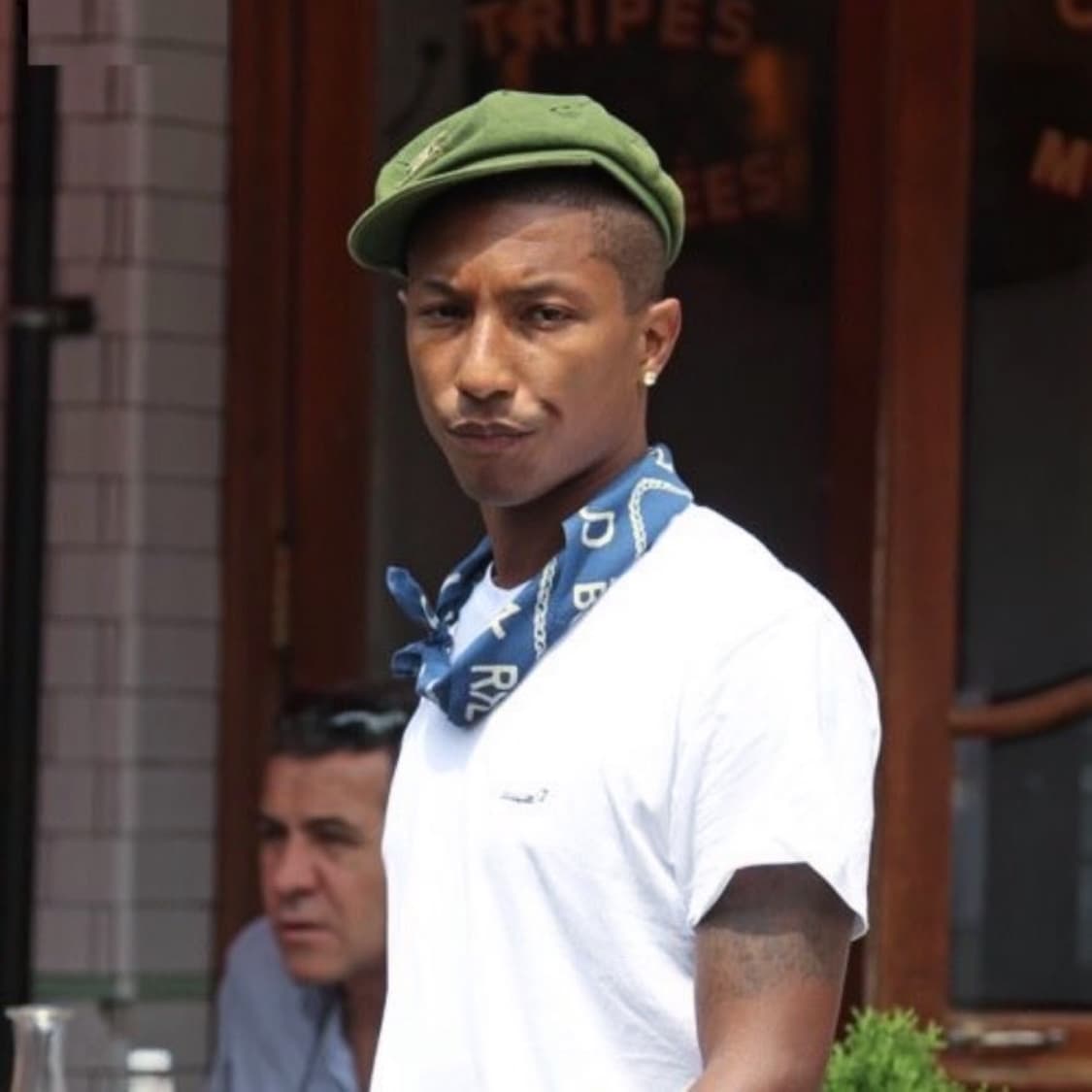 언더커버 19ss 도트 스카프 블루 상품이미지8