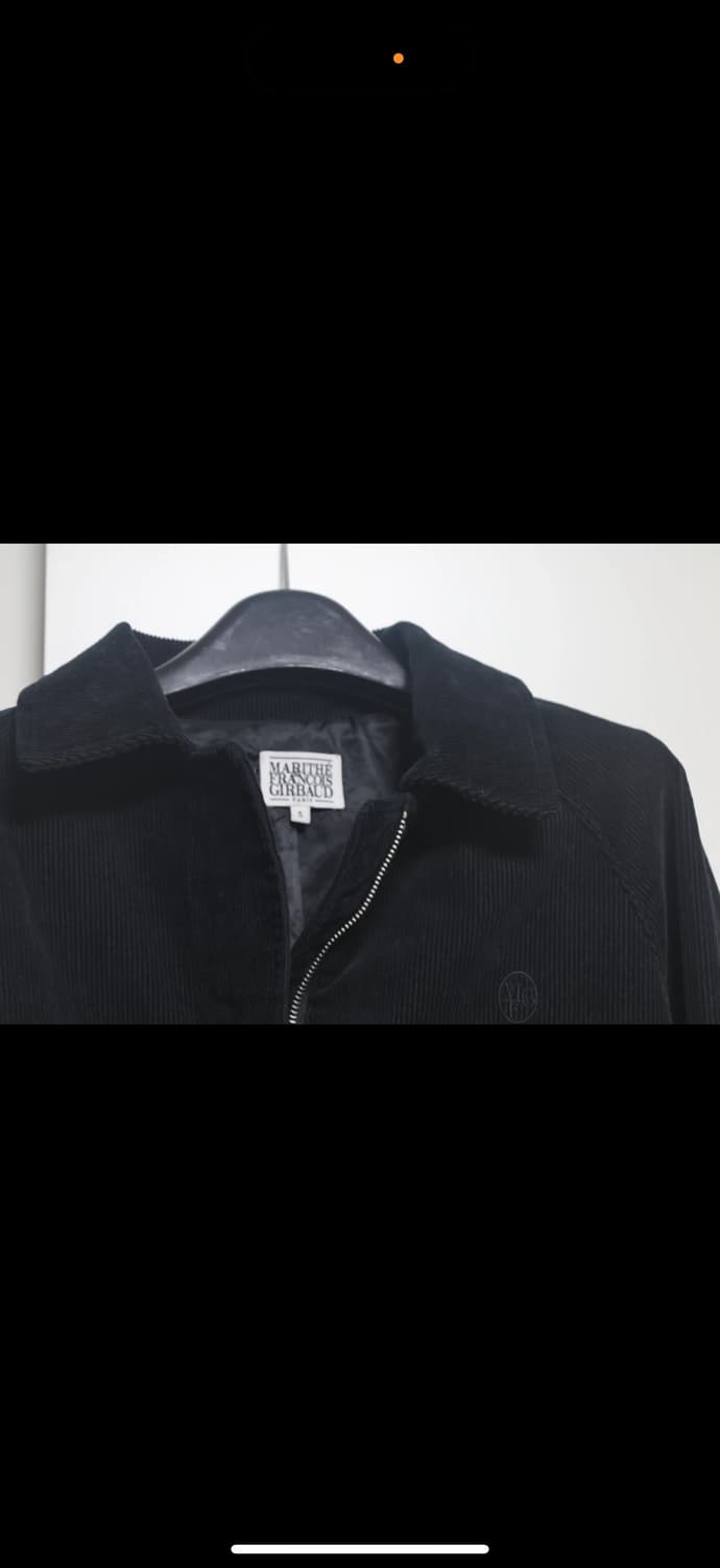 마리떼 프랑소와 저버 코듀로이 블루종 블랙 S 상품이미지4