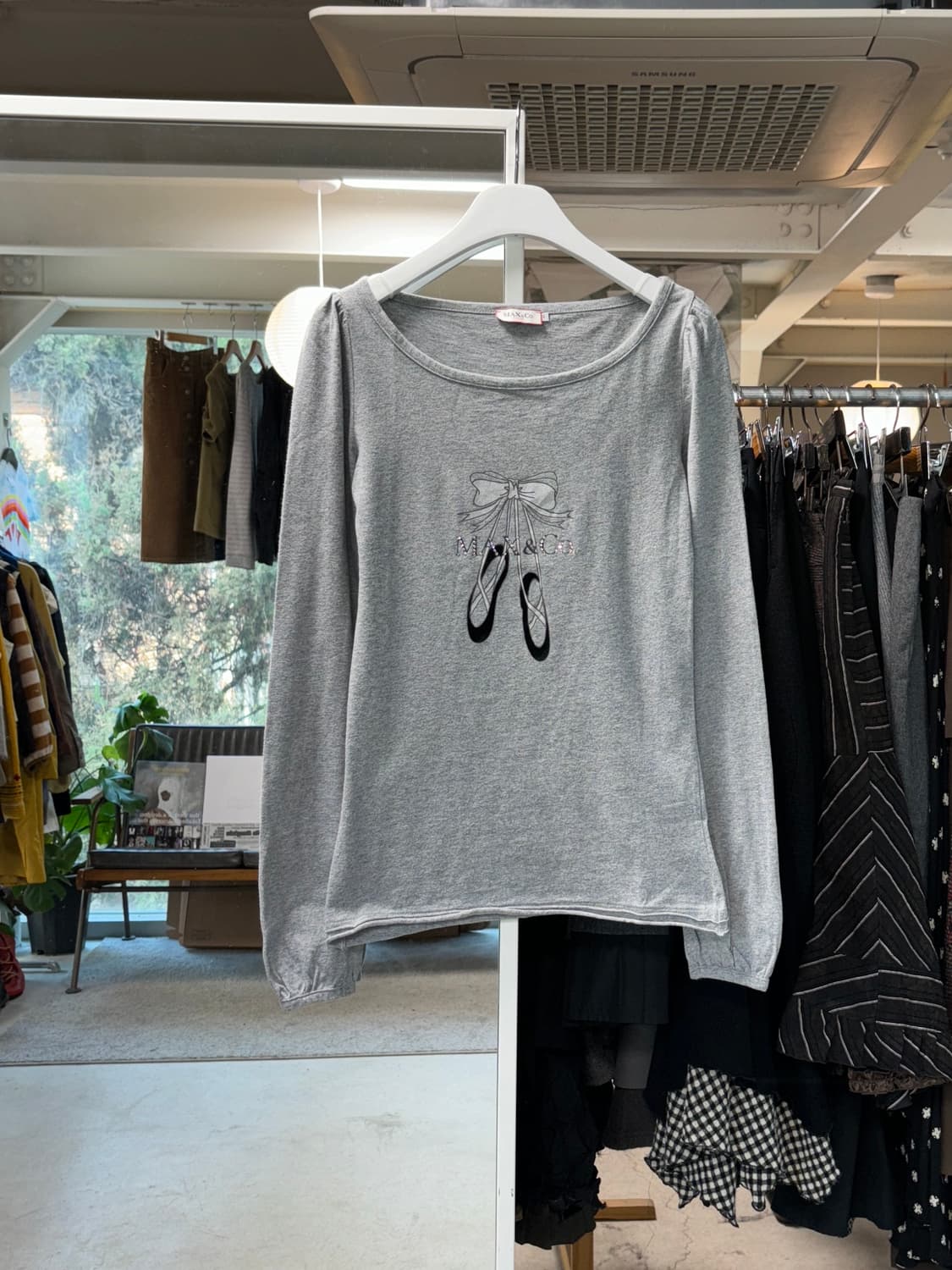 Max&co 발레슈즈 롱슬리브 상품이미지1