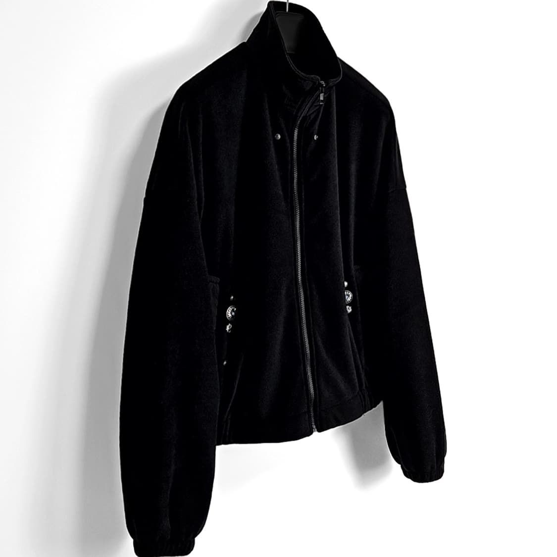 Bordo western concho rivet fleece zipup 상품이미지3