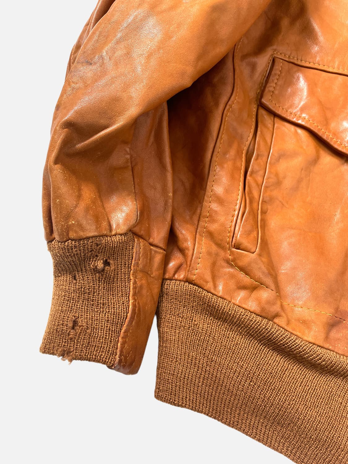 70s north beach Leatehr Jacket 상품이미지4