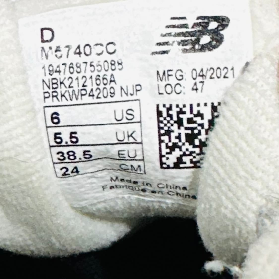 240) 뉴발란스 운동화 여성 여자 신발 57/40 레드 상품이미지9