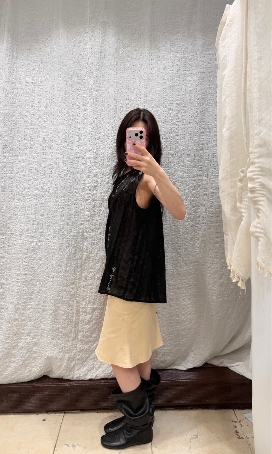 Midnight Meadow Blouse 상품이미지3