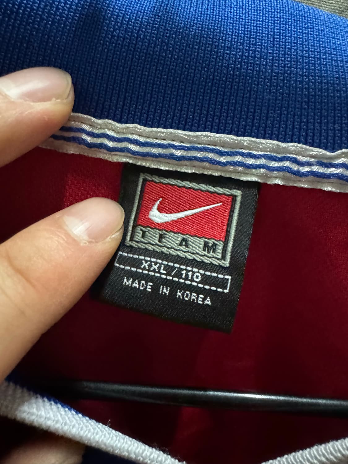 나이키 98년 프랑스 월드컵 홍명보 유니폼 친필사인 처분 상품이미지4