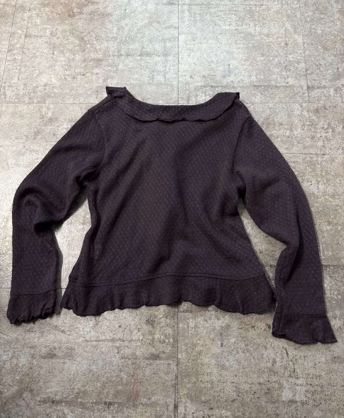 Rosa cherry 러플 가디건 상품이미지5