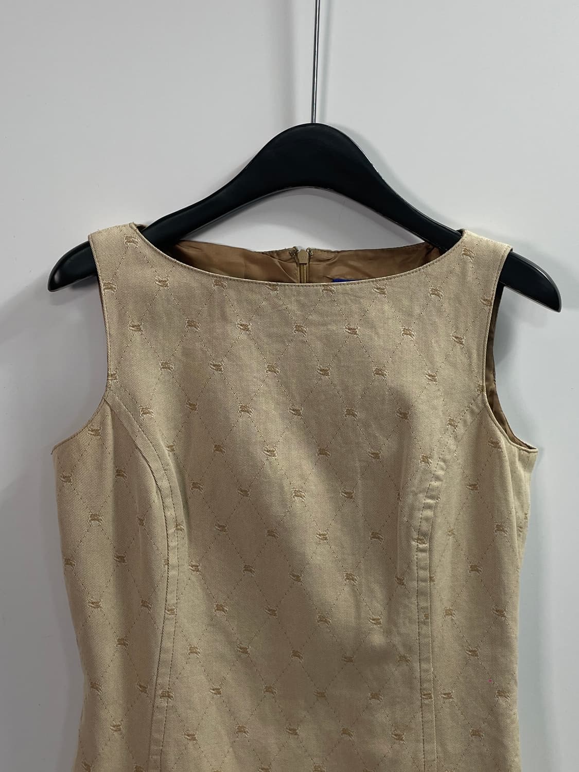 버버리 자가드 패턴 나시 원피스 (on.239) 상품이미지2