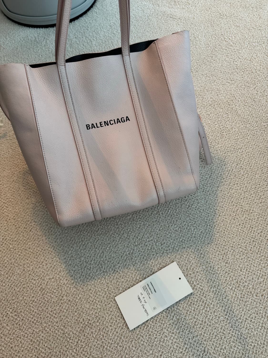 발렌시아가 에브리데이 토트백 핑크 상품이미지4