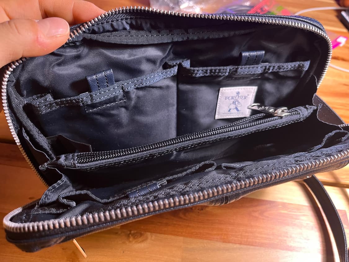 PORTER 인터네셔널 크로스백 네이비 상품이미지4