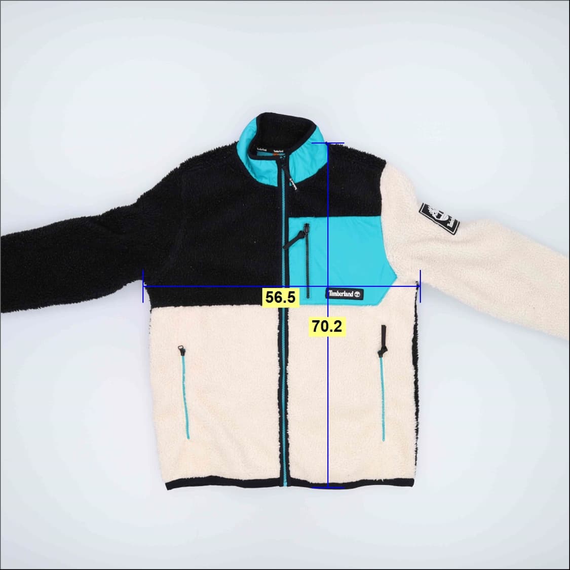 M 팀버랜드 플리스 뽀글이 자켓 0305H1 상품이미지5