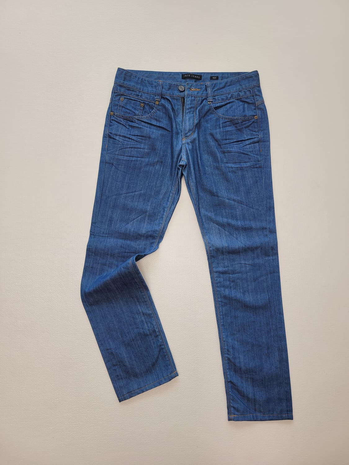 테이트 TATE 남자 엠보 청바지 32 오션블루 상품이미지1