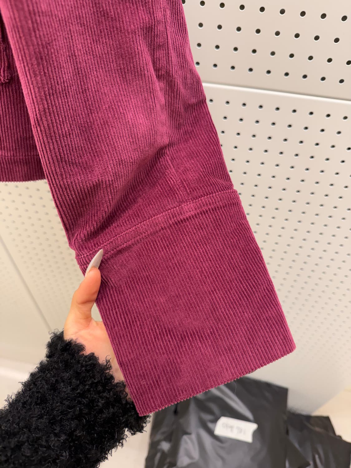 노스페이스 버건디 코듀로이 자켓 U1045 상품이미지4