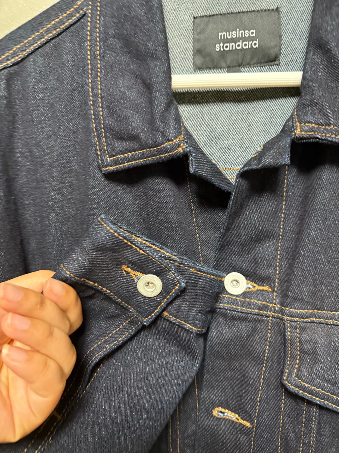 무탠다드 데님셋업 상품이미지5