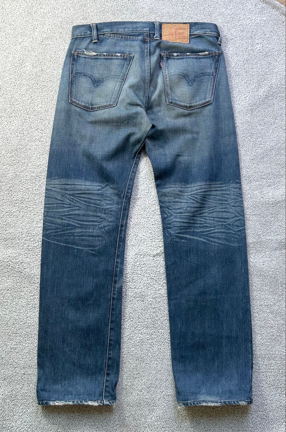  32] Levi's 501 리바이스 레귤러 핏 데님팬츠 W32 L36 상품이미지3