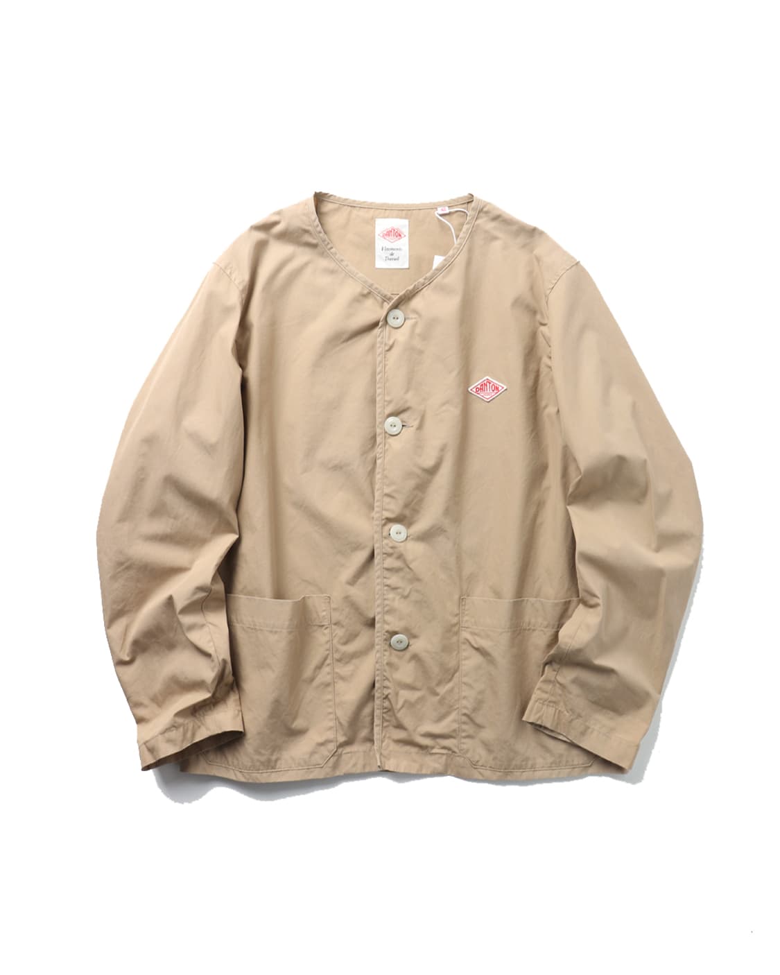 단톤 DANTON No Collar Blouson 상품이미지1