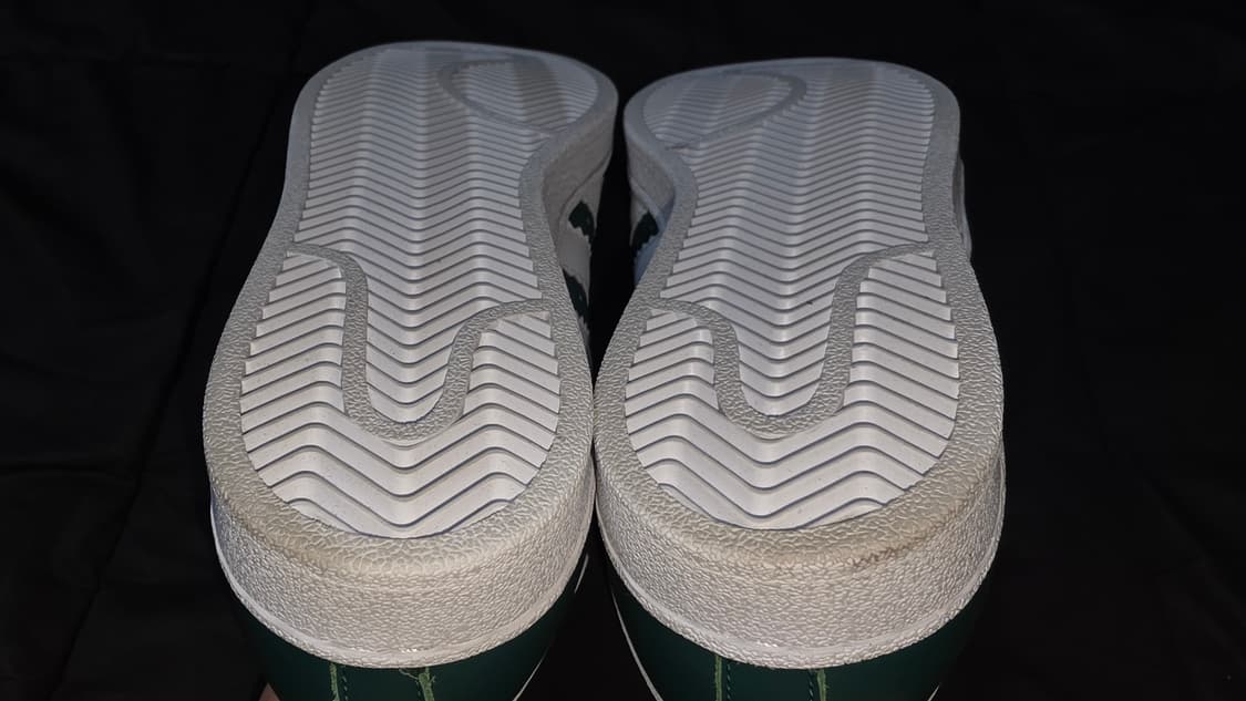 [S급]아디다스 슈퍼스타 그린 네온 와이드레이스 (BD7419)255mm 상품이미지8