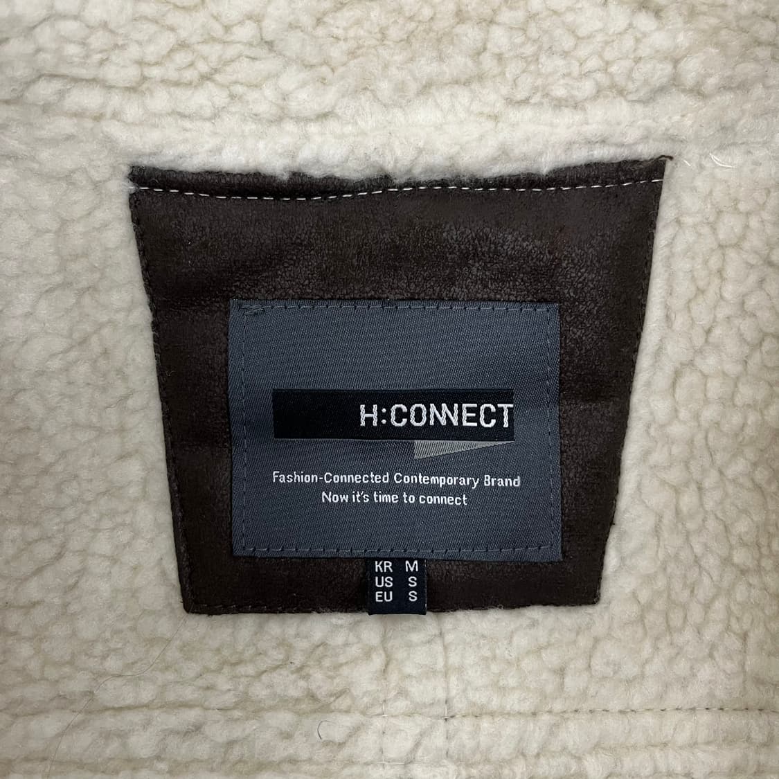 [M] 에이치커넥트 무스탕 집업 자켓 0116M1 상품이미지2