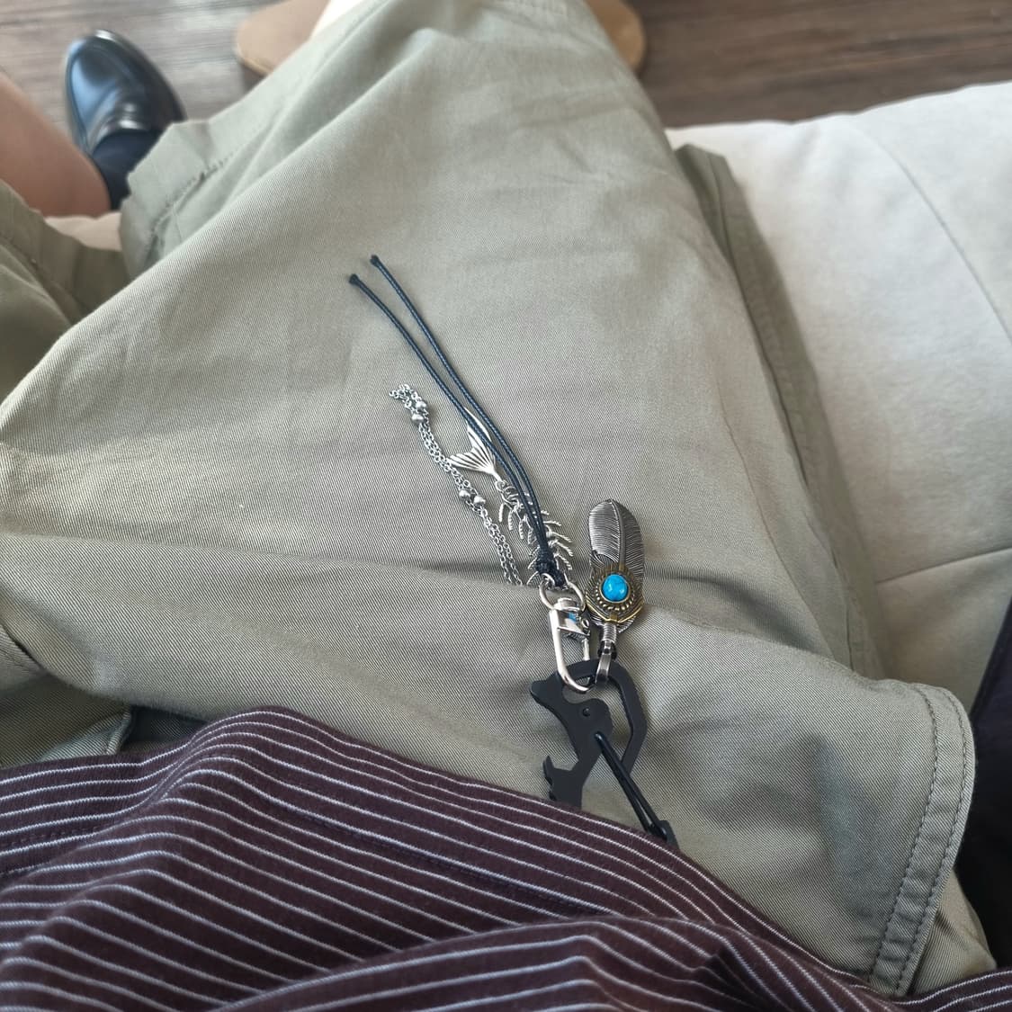 🌫ÉTHER (불가시한 공기) 키링 silver keyring 상품이미지1
