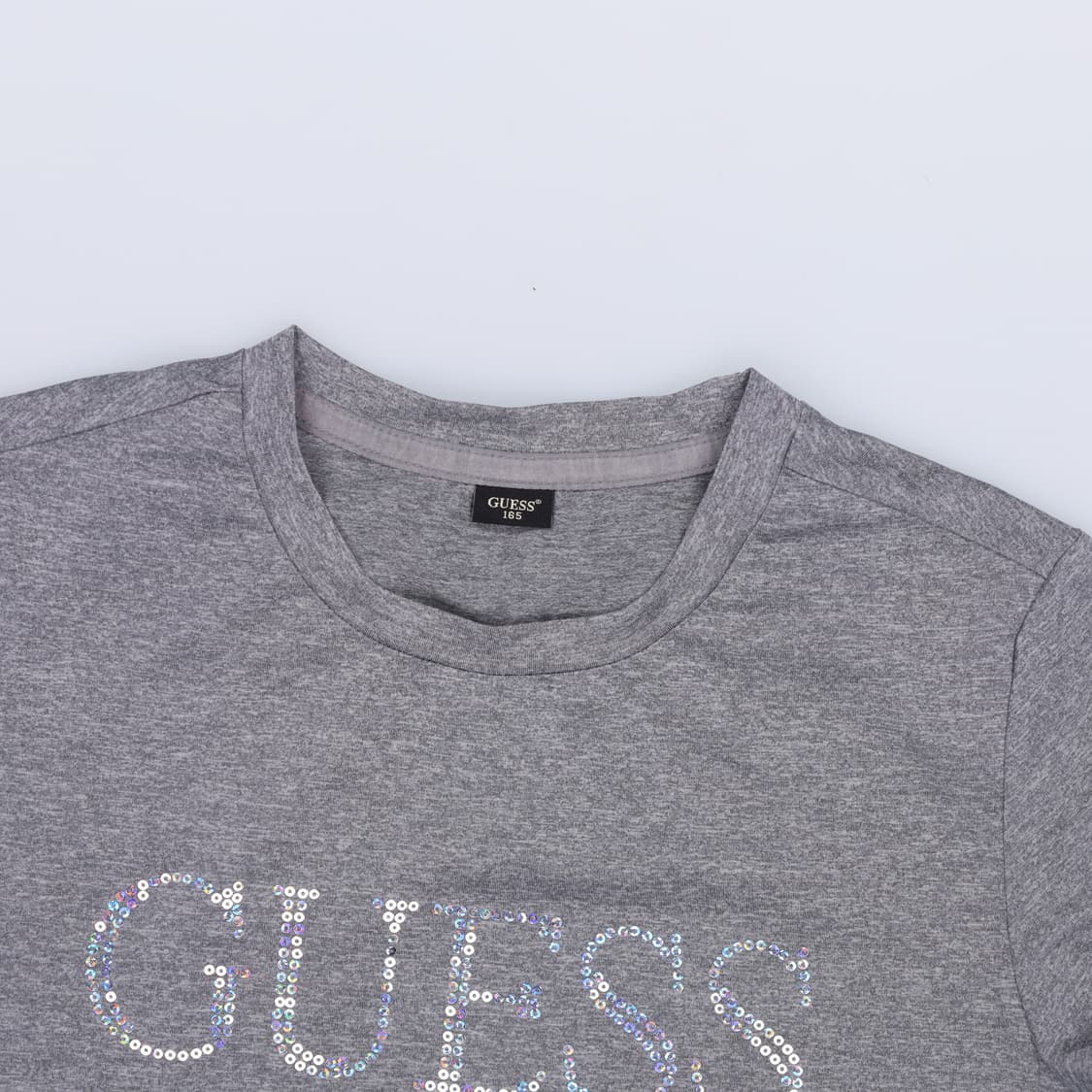 80-165 게스 여성 삼각로고 반팔티 0305H1 상품이미지3