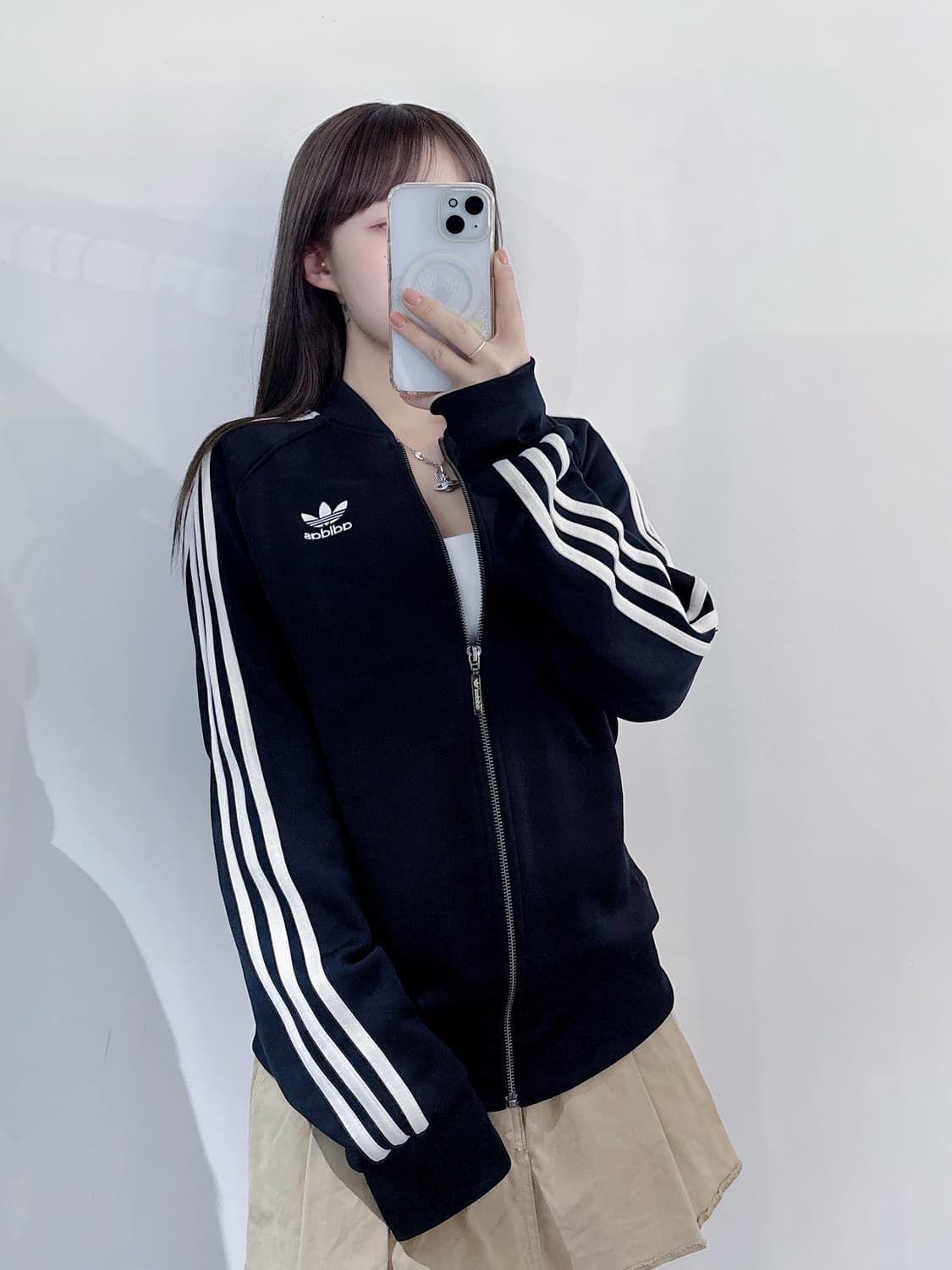 아디다스 유로파 블랙 삼선 트랙탑 상품이미지2