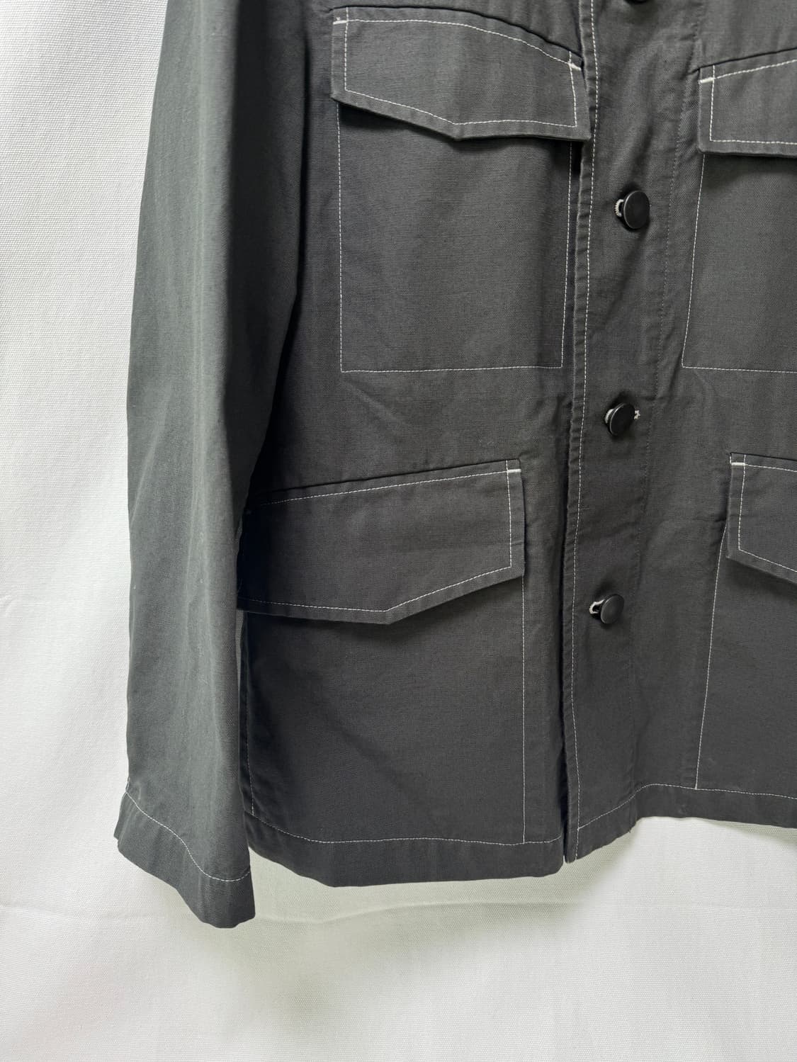 르메르 코튼 린넨 블렌드 필드 자켓 48 상품이미지4