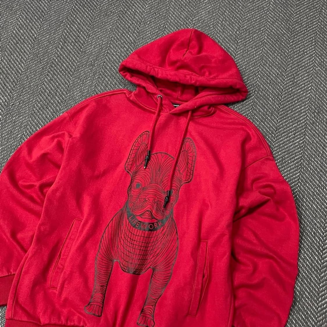 라이프워크 프린팅 후드티 v0138 상품이미지3