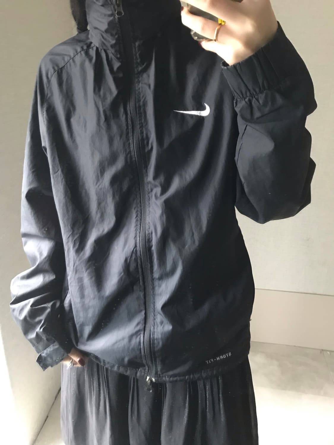 나이키 블랙 바람막이 상품이미지1