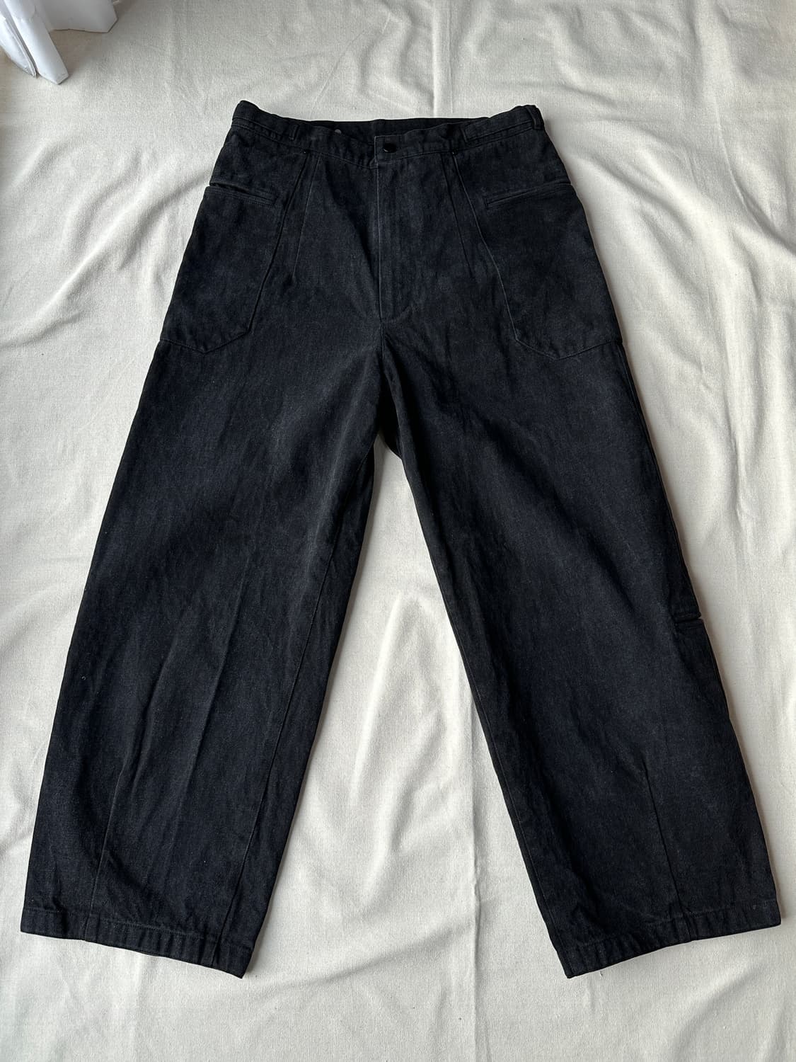 폴리테루 리소 블랙 데님 팬츠 3(L) 상품이미지1