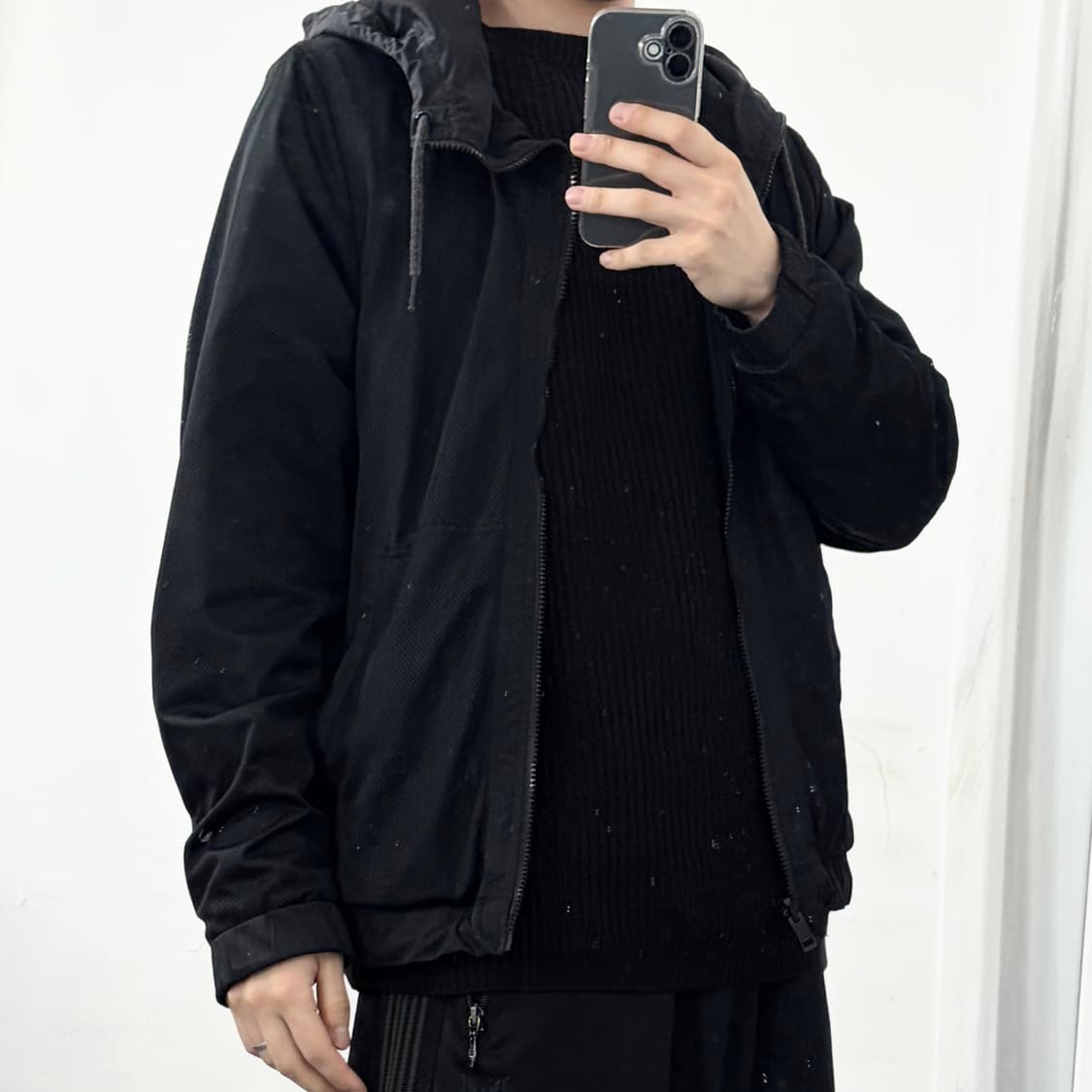 디젤 리버시블 모히칸 메쉬 윈드브레이커 자켓 상품이미지4