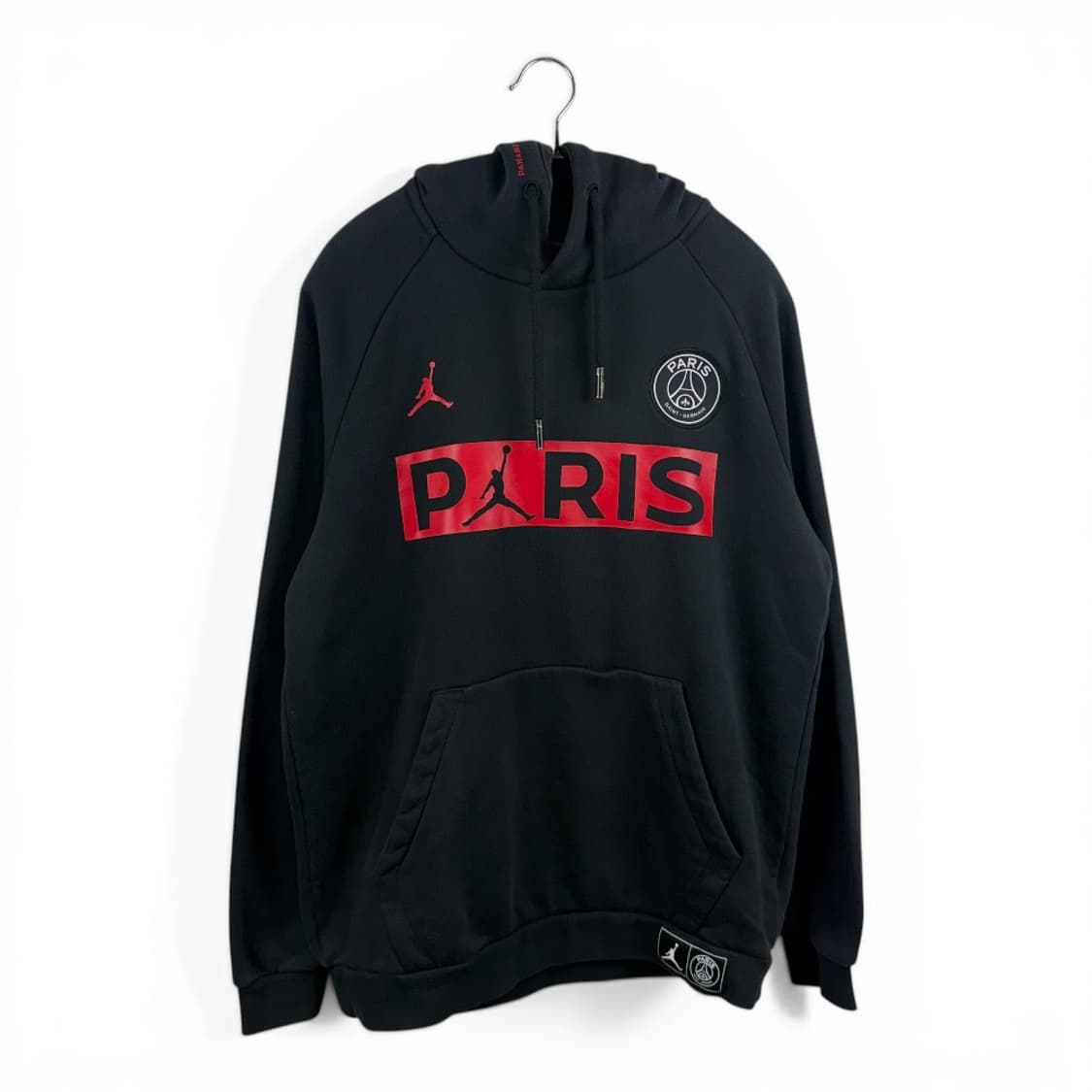 (L) 나이키 조던 파리생재르맹 후드 티 블랙 상품이미지1